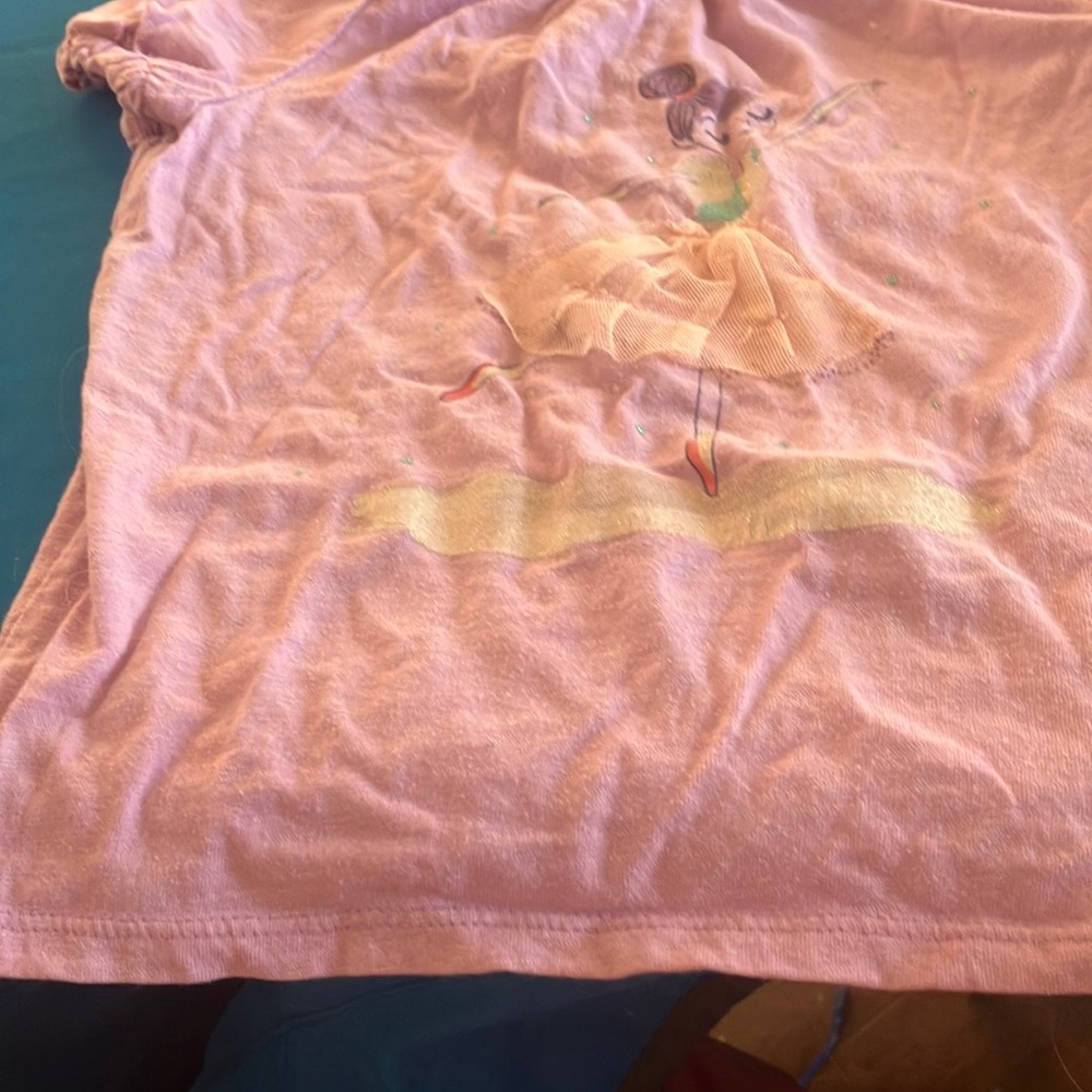 Cherokee Kids Shirt with Ballerina Design 4t